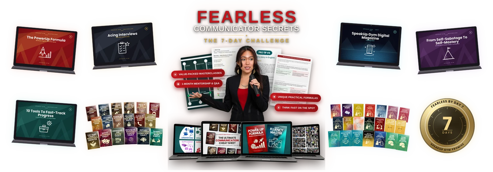Everything inside Fearless Communicator Secrets
